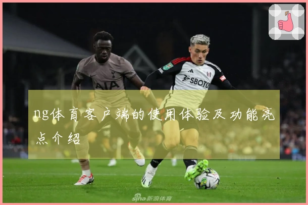 ng体育客户端的使用体验及功能亮点介绍